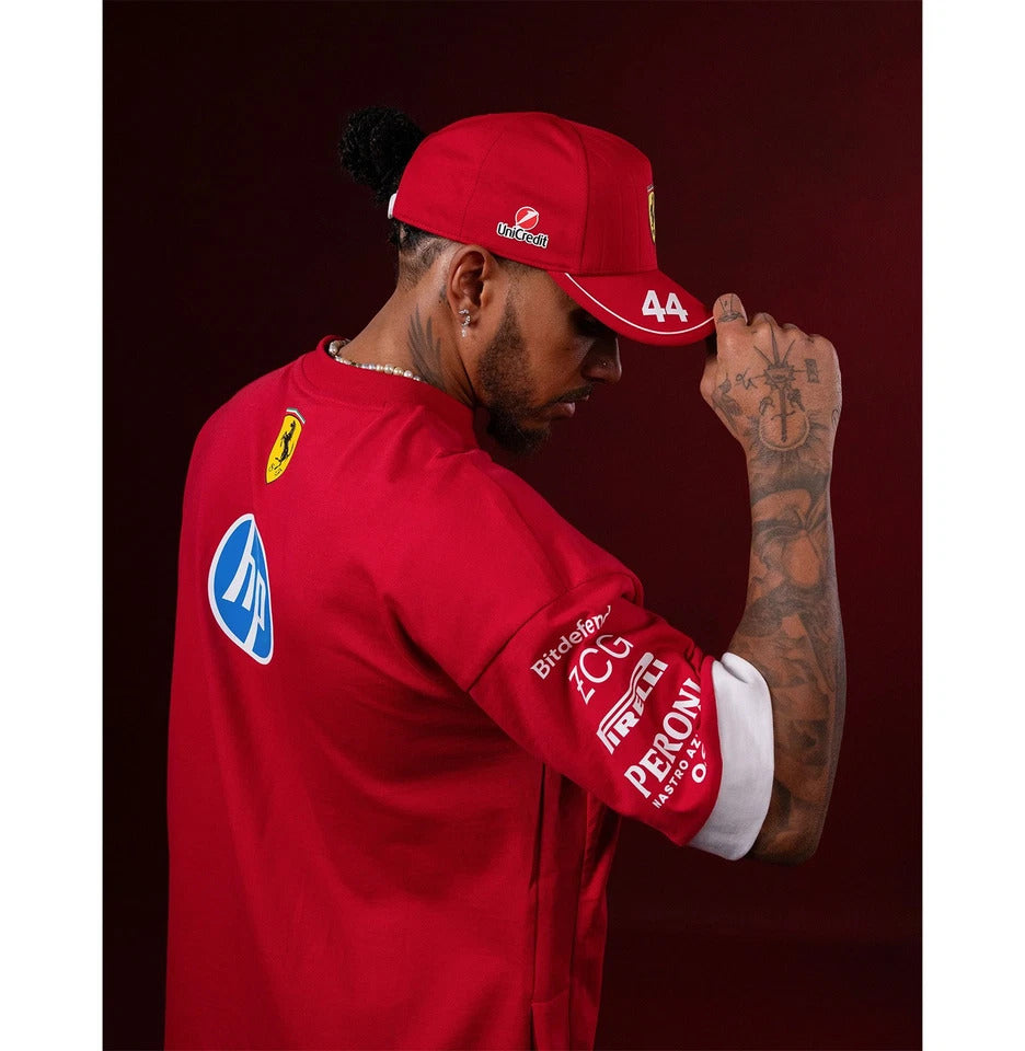 Scuderia Racing Team Red T-Shirt | Premium Ferrari-Inspired Motorsport Tee - Free Shipping