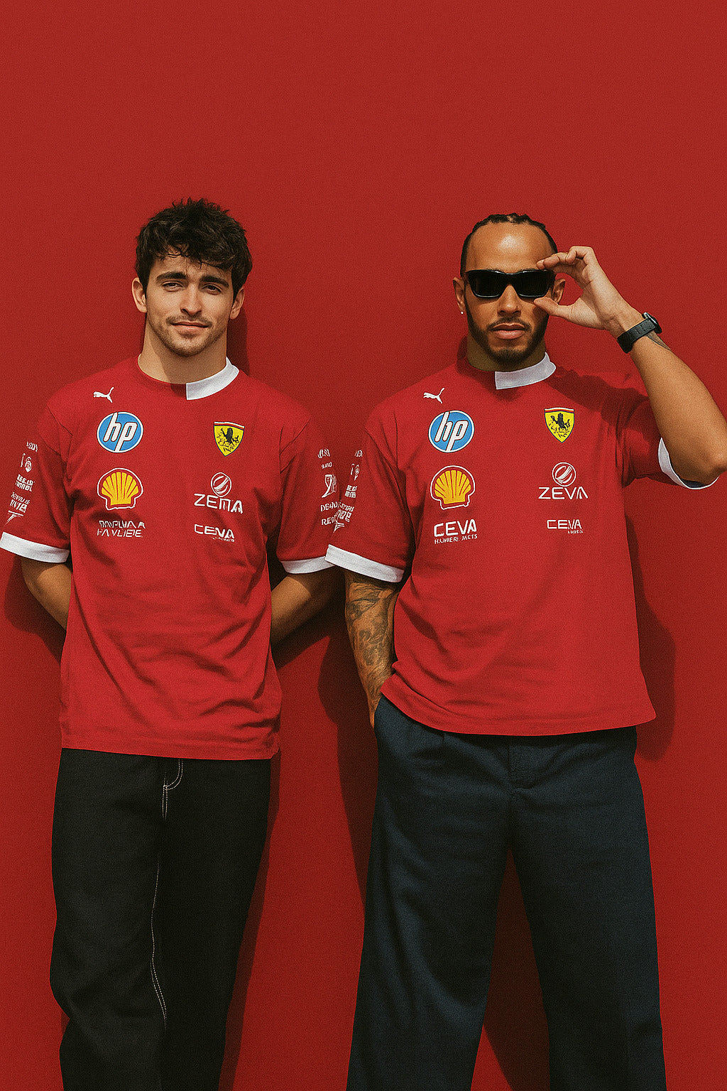 Scuderia Racing Team Red T-Shirt | Premium Ferrari-Inspired Motorsport Tee - Free Shipping