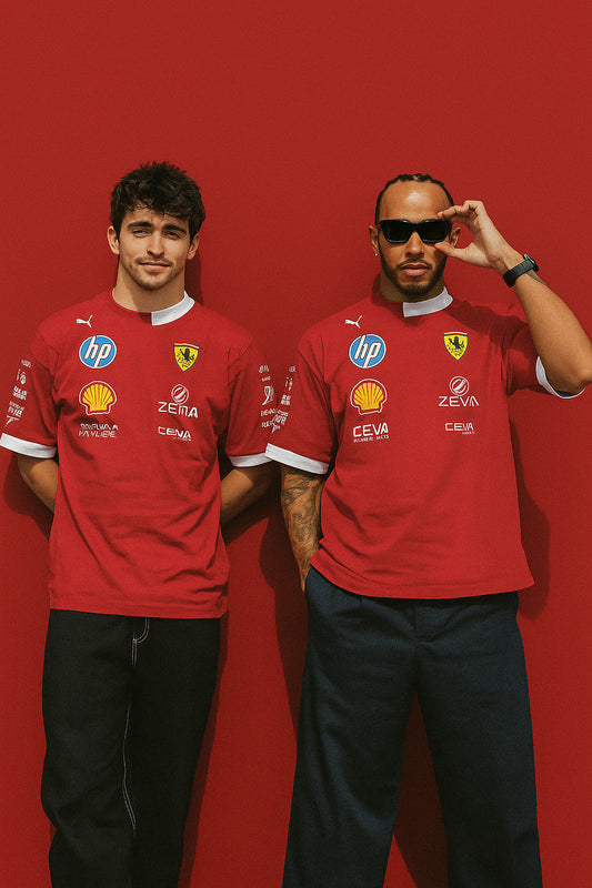 Scuderia Racing Team Red T-Shirt | Premium Ferrari-Inspired Motorsport Tee - Free Shipping