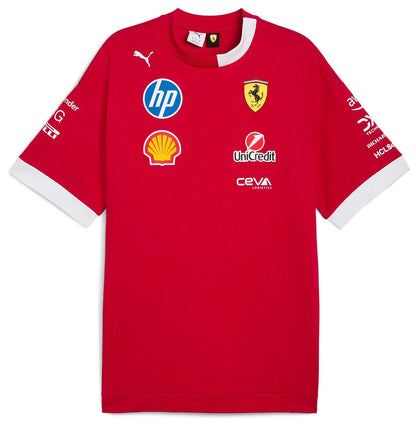 Scuderia Racing Team Red T-Shirt | Premium Ferrari-Inspired Motorsport Tee - Free Shipping