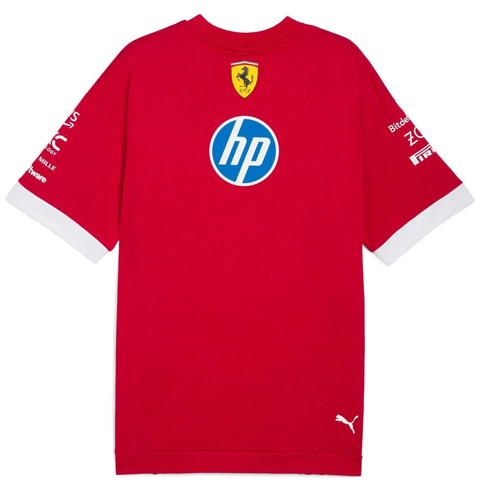 Scuderia Racing Team Red T-Shirt | Premium Ferrari-Inspired Motorsport Tee - Free Shipping